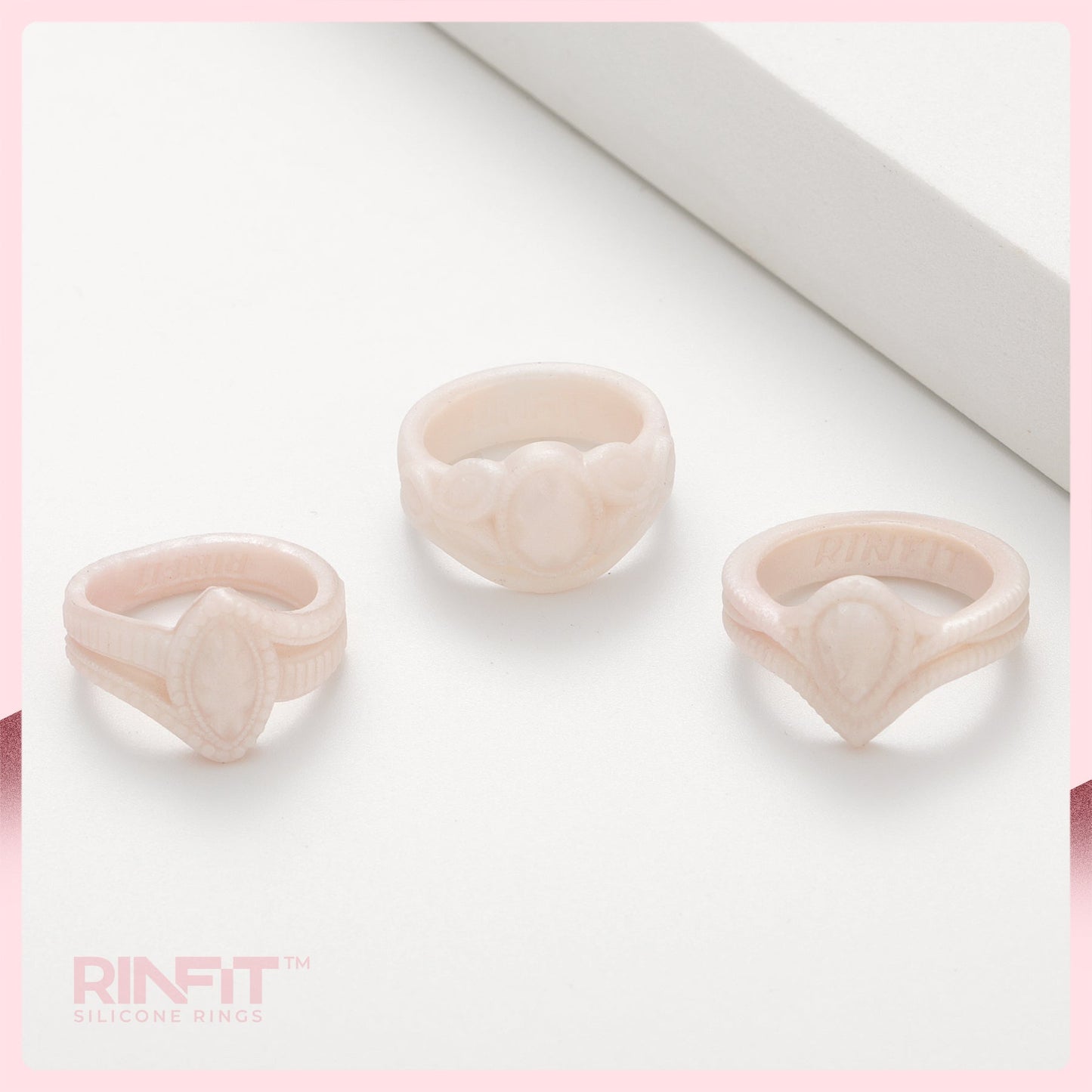 NEW - Limited Edition! Silicone Diamond Rings