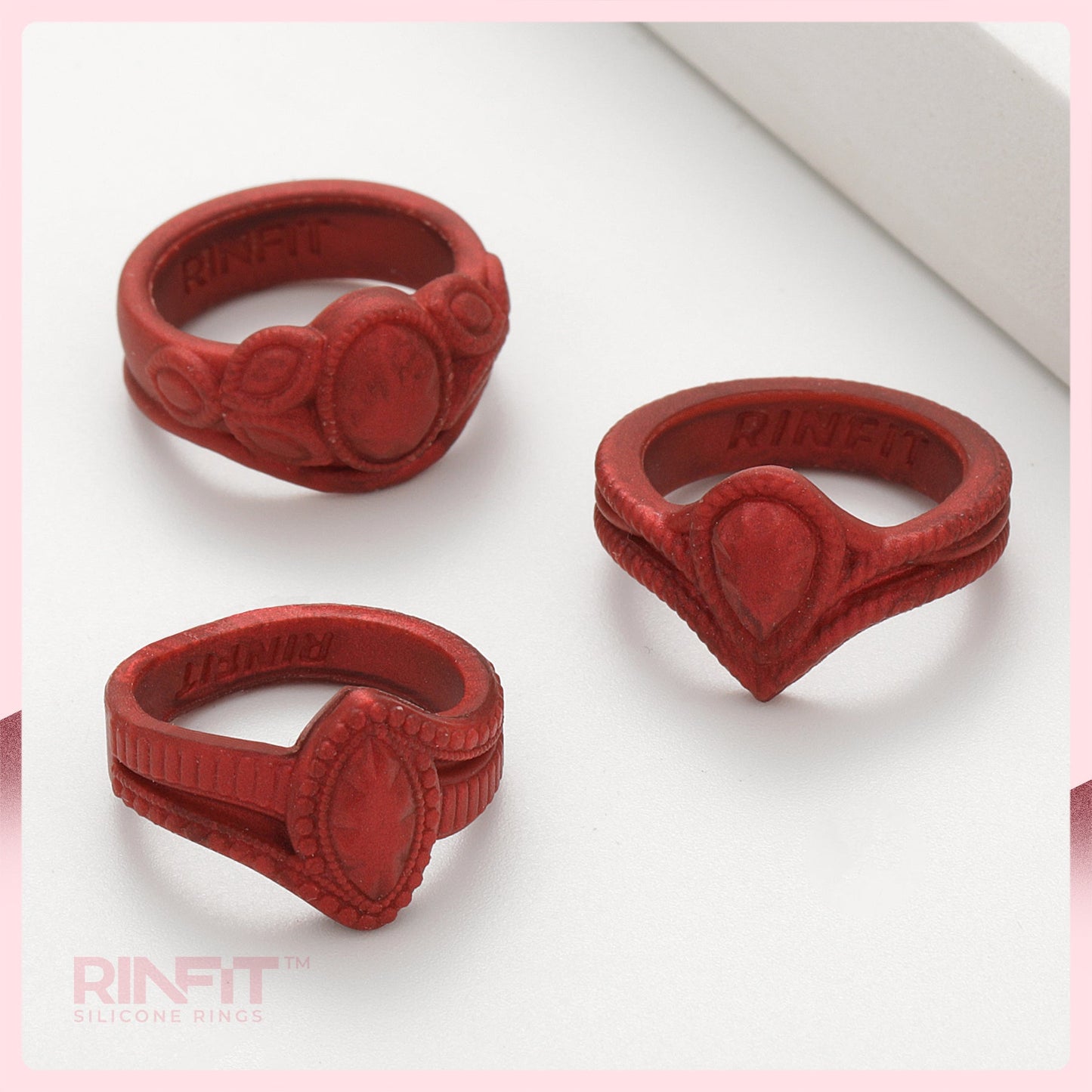 NEW - Limited Edition! Silicone Diamond Rings