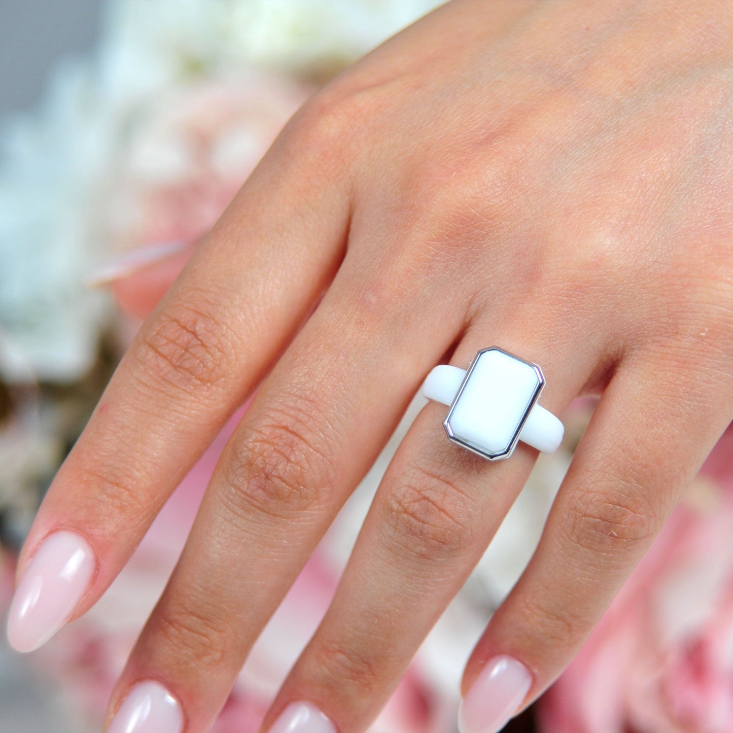 Collection- Silicone Rings with Metal Frame - Patented Design