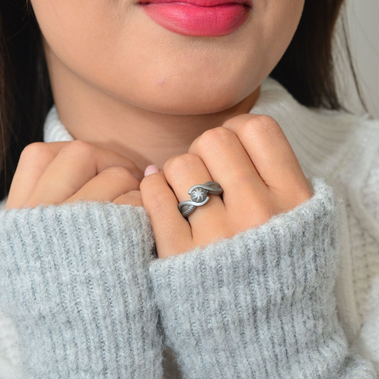 Silicone Rings for Women - Round with 2 Stackable Rings