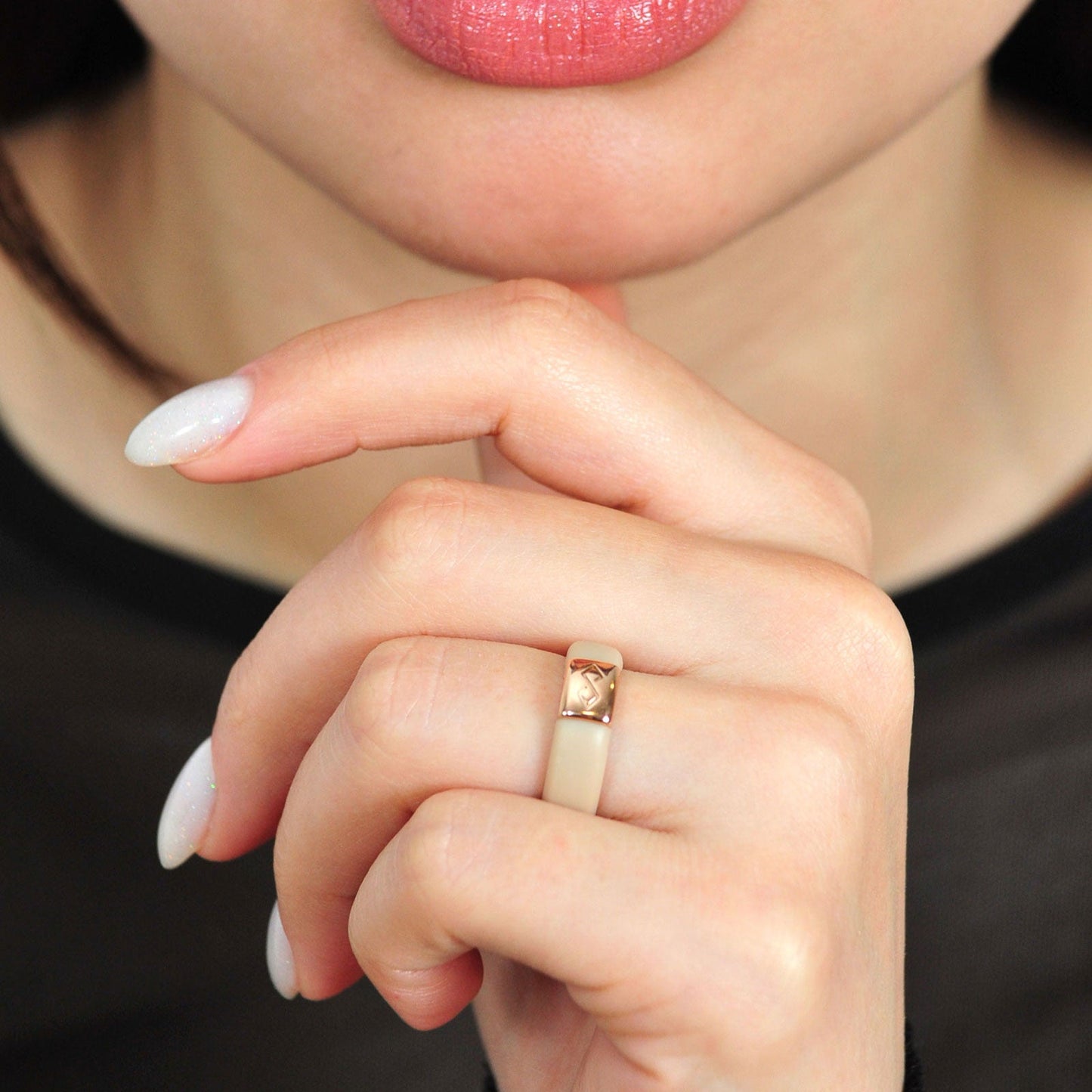 Collection - Women's Silicone Rings with Metal - Patented Design