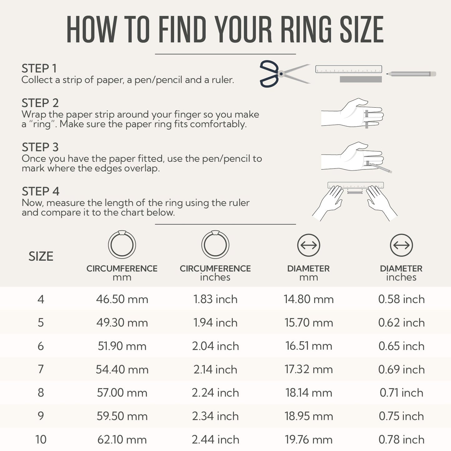 Collection - Women's Silicone Rings with Metal - Patented Design