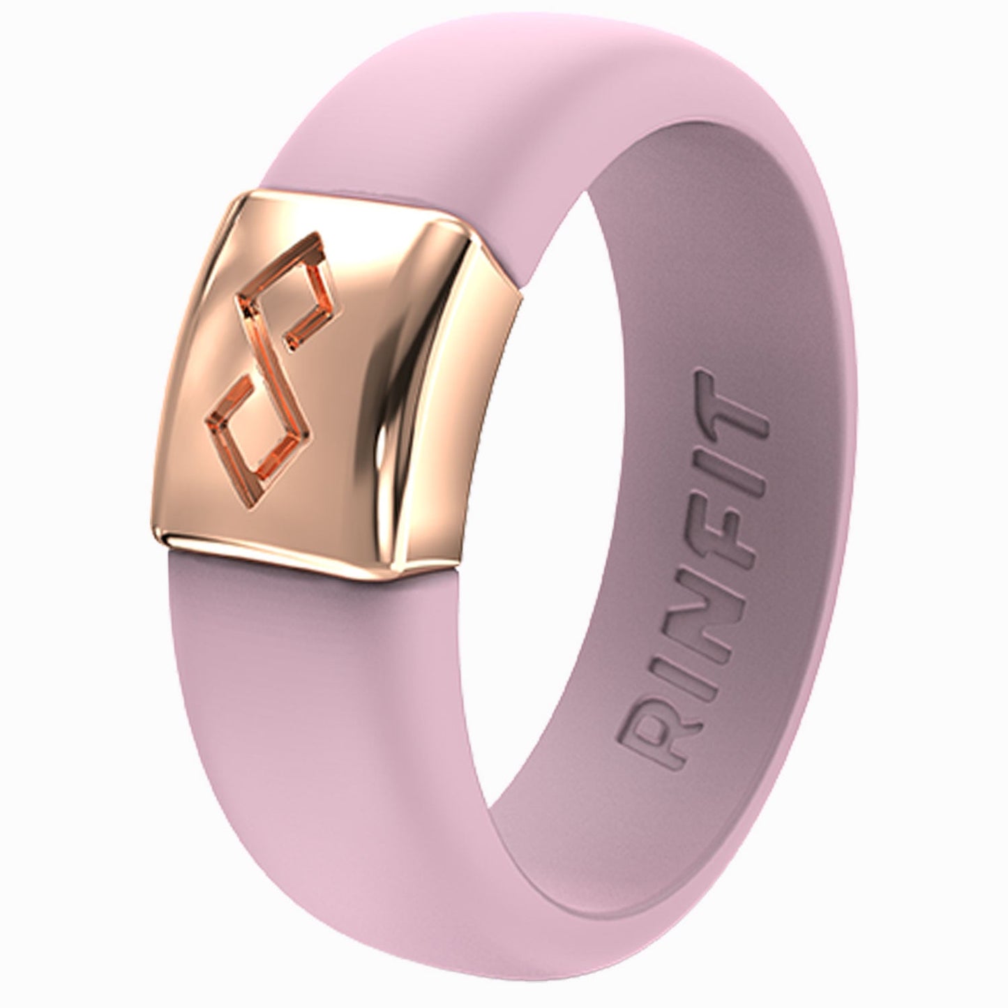 Collection - Women's Silicone Rings with Metal - Patented Design