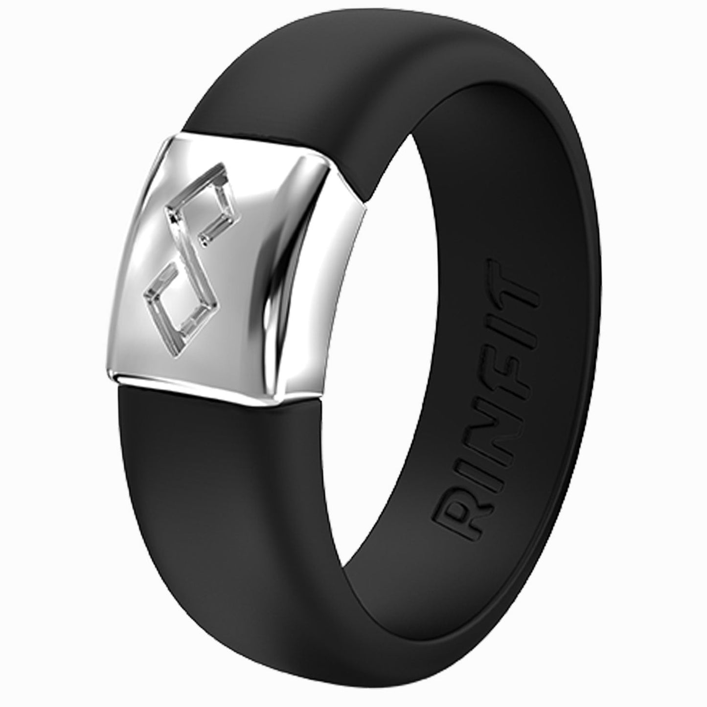 Collection - Women's Silicone Rings with Metal - Patented Design