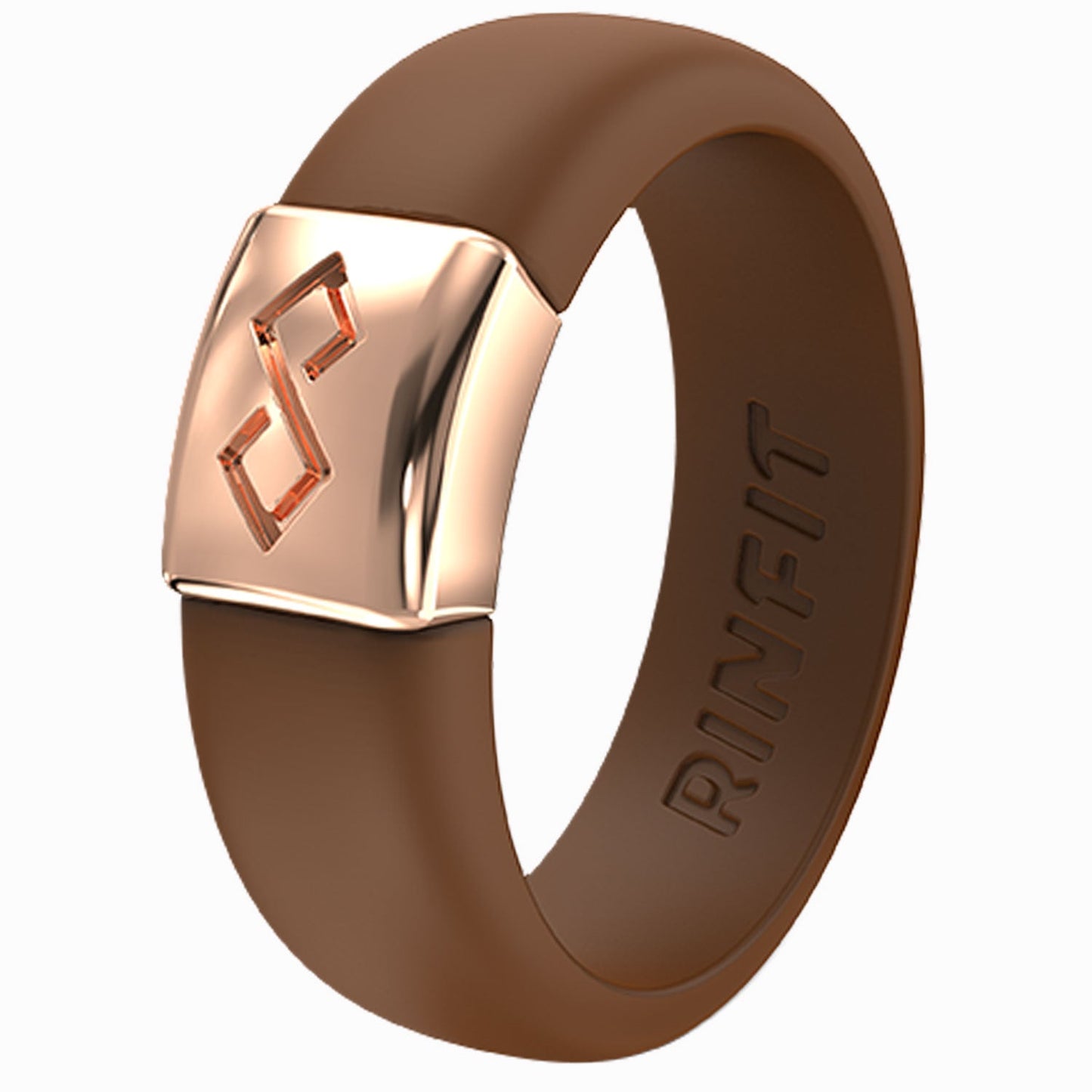 Collection - Women's Silicone Rings with Metal - Patented Design