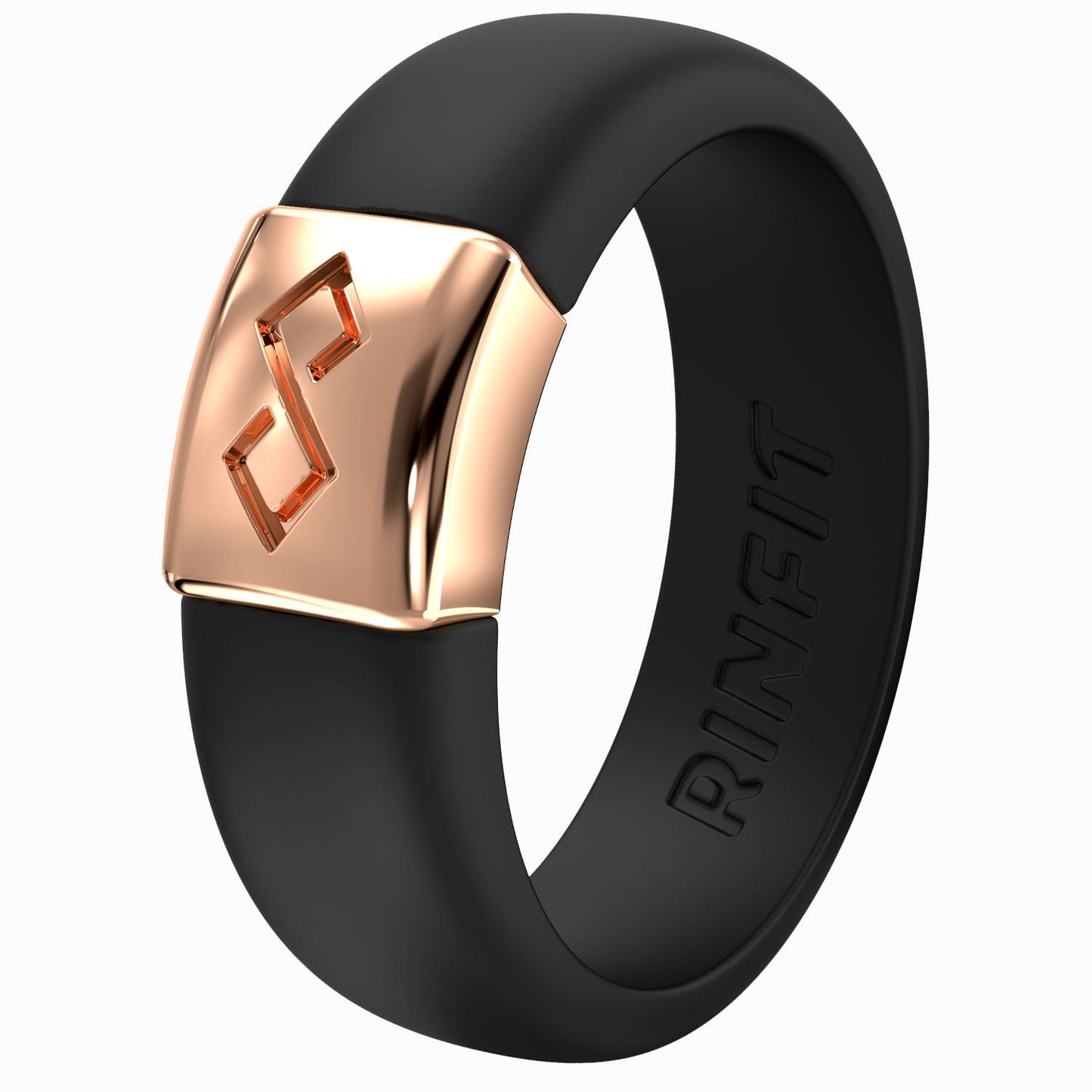 Collection - Women's Silicone Rings with Metal - Patented Design