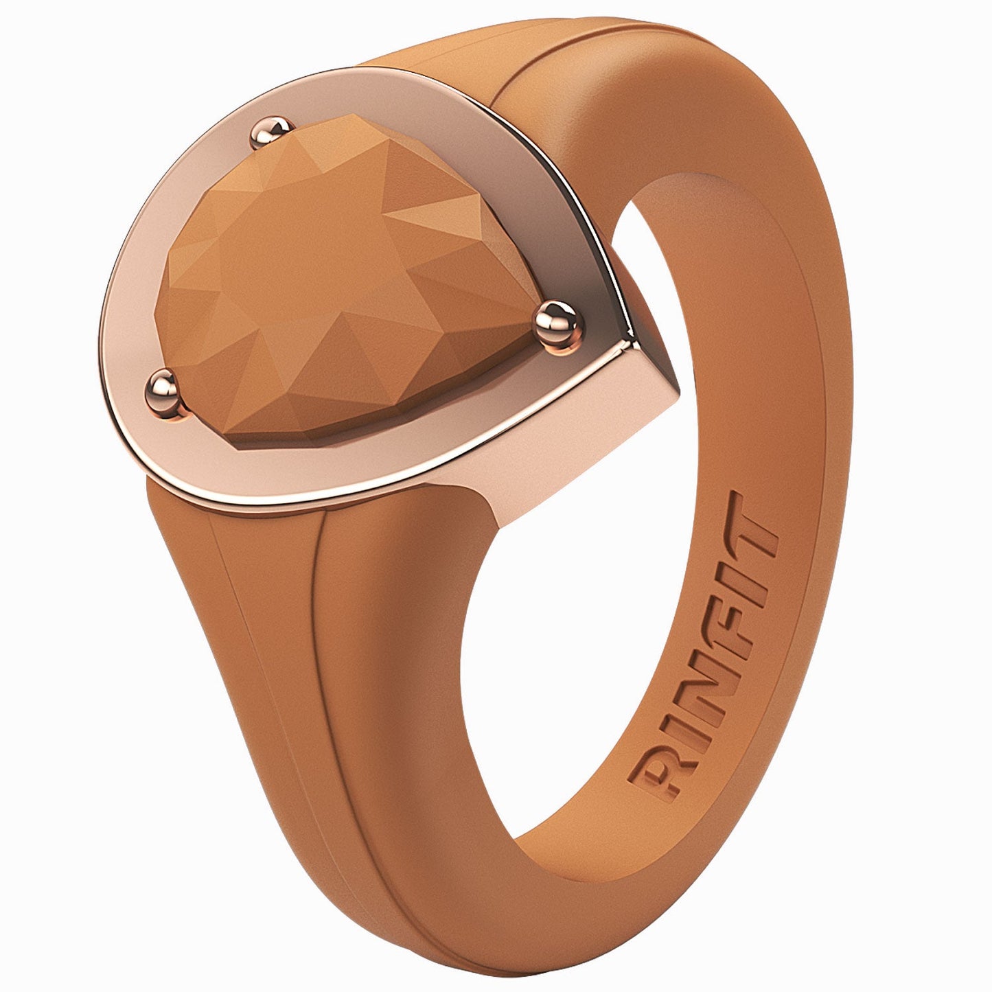 Silicone Rings with Metal Frame - Patented Design