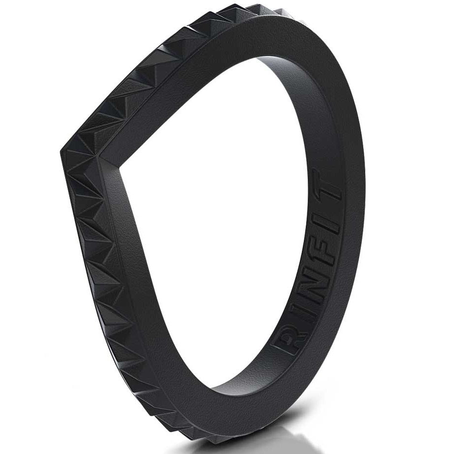Silicone Stackable Rings - Patented Design