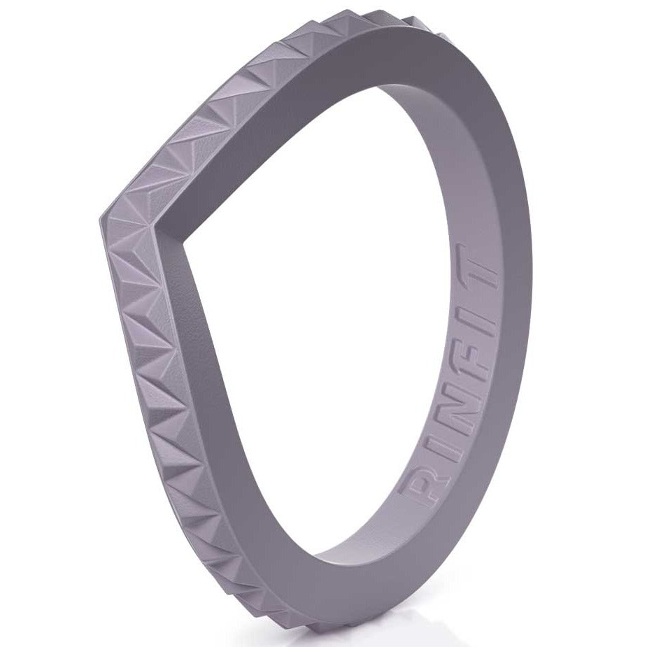 Silicone Stackable Rings - Patented Design