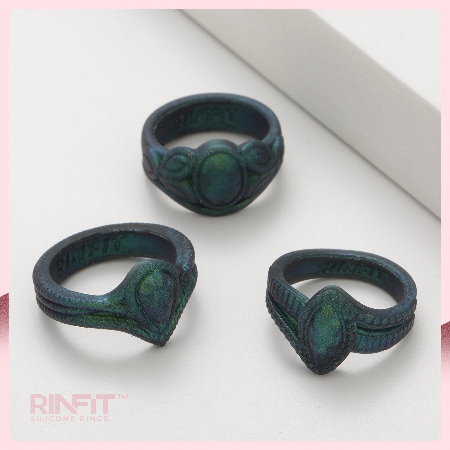 NEW - Limited Edition!  Silicone Diamond Rings