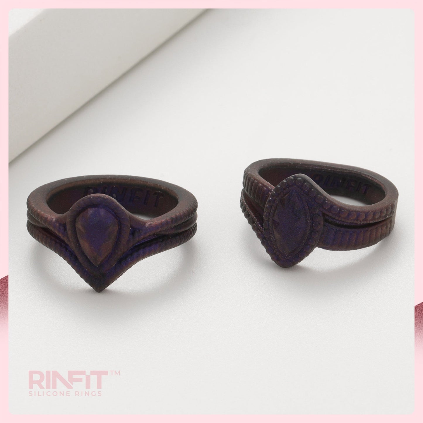 NEW - Limited Edition!  Silicone Diamond Rings