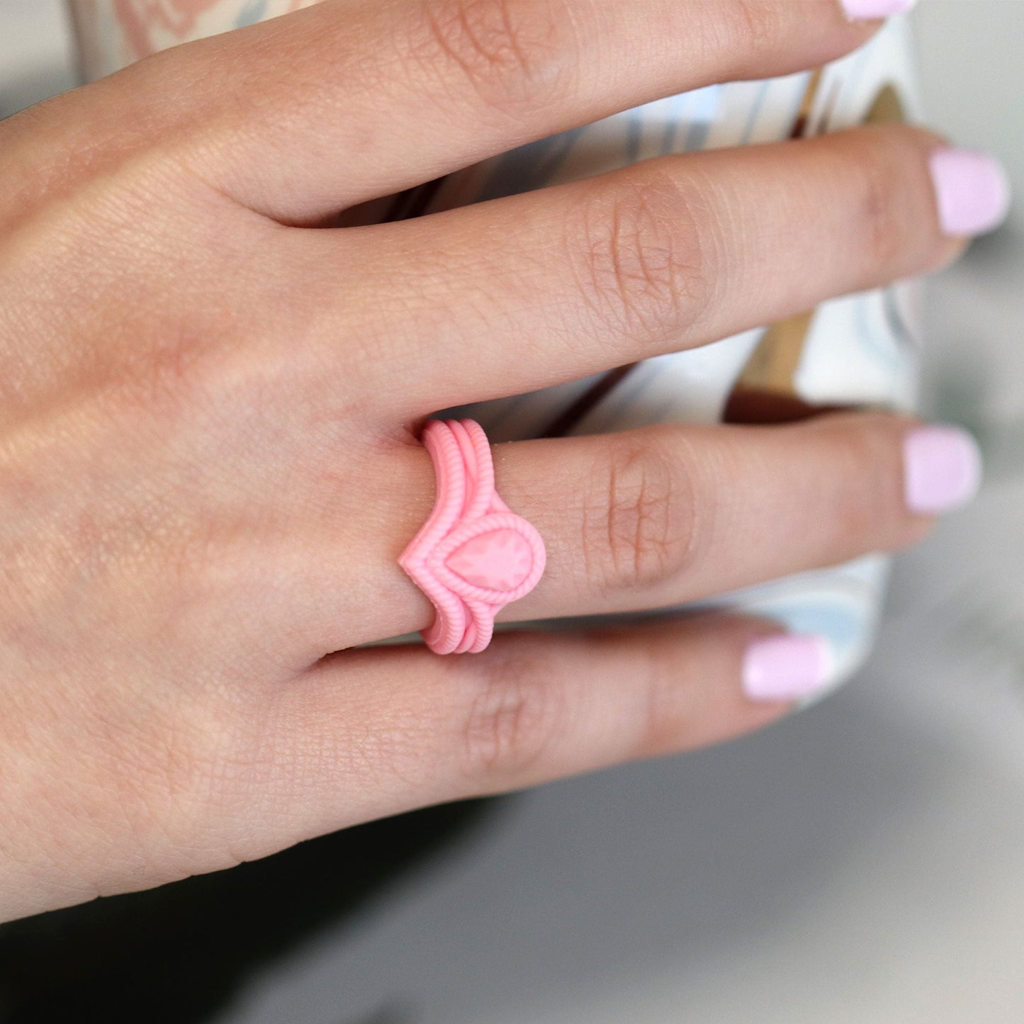 Silicone Diamond - Pear Collection - Patented Design