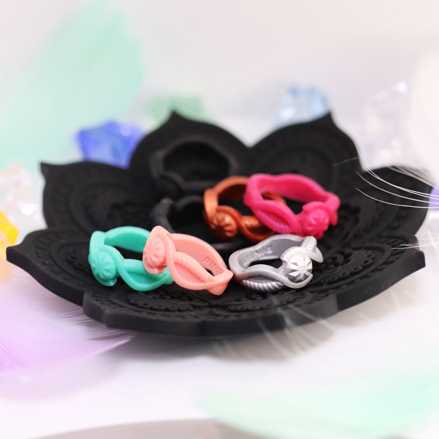 Silicone Diamond - Round Collection - Patented Design