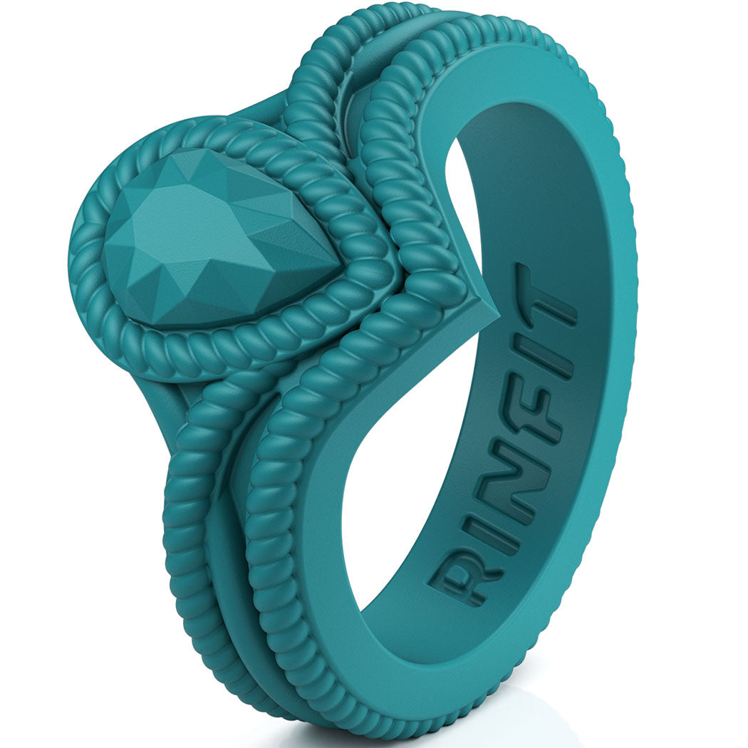 Silicone Diamond - Pear Collection - Patented Design
