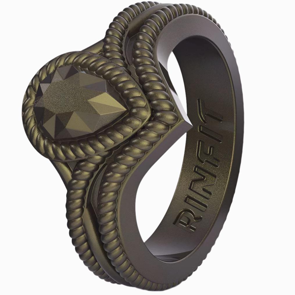 Silicone Diamond - Pear Collection - Patented Design