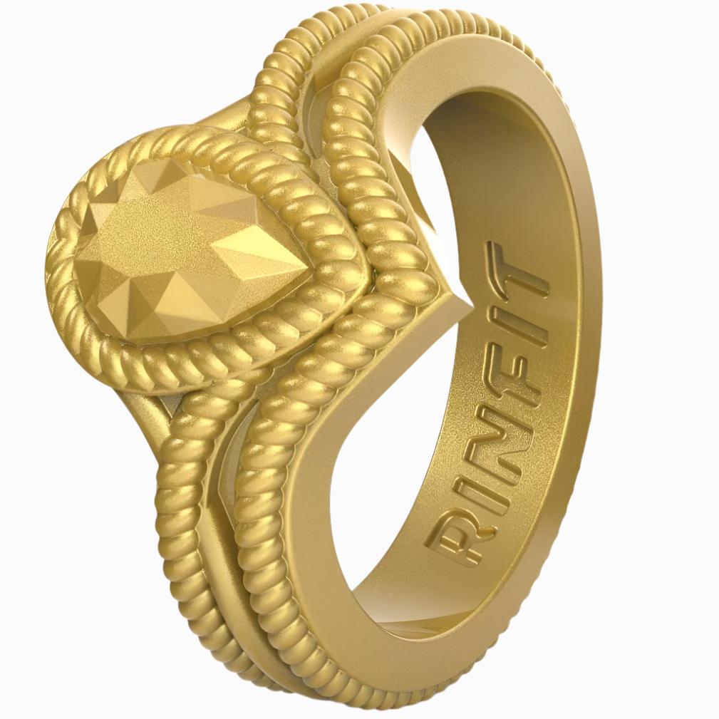 Silicone Diamond - Pear Collection - Patented Design
