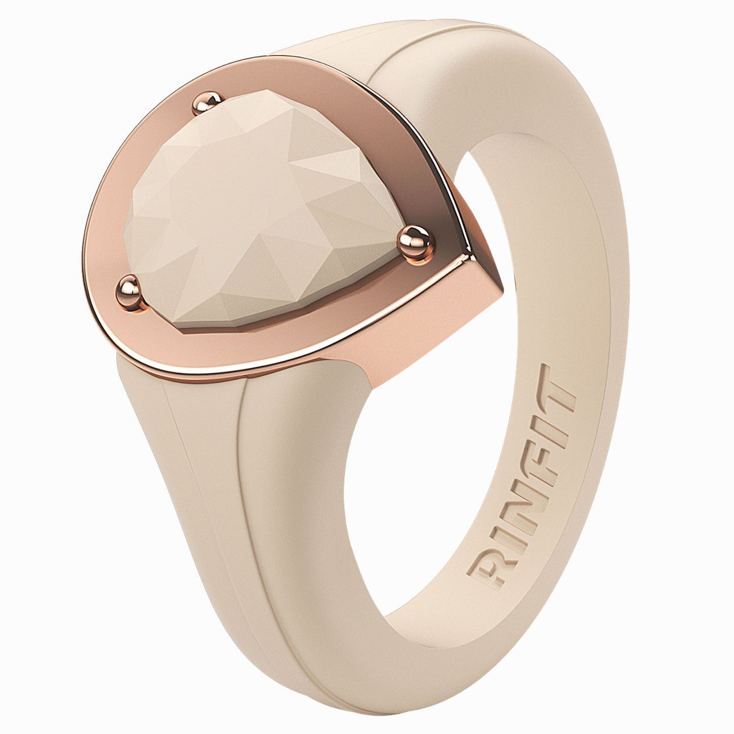 Silicone Rings with Metal Frame - Patented Design