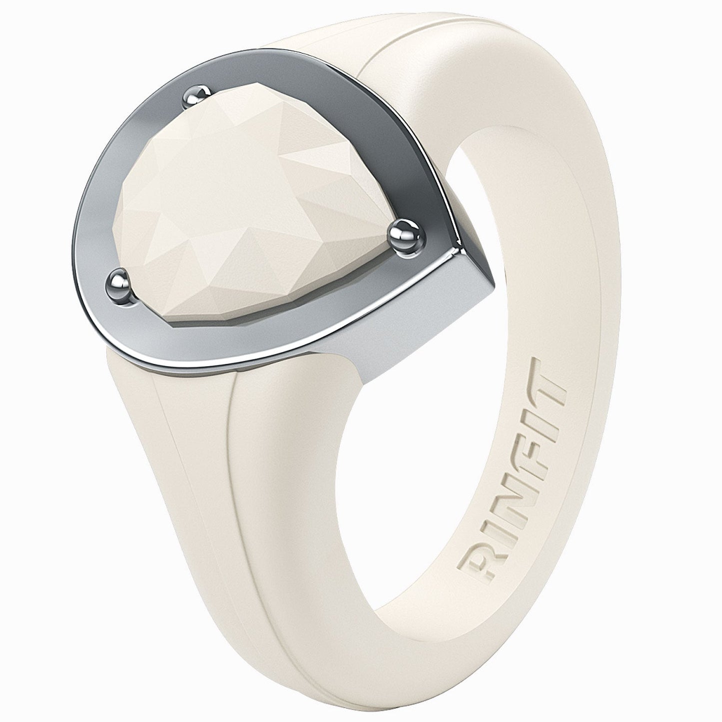 Silicone Rings with Metal Frame - Patented Design
