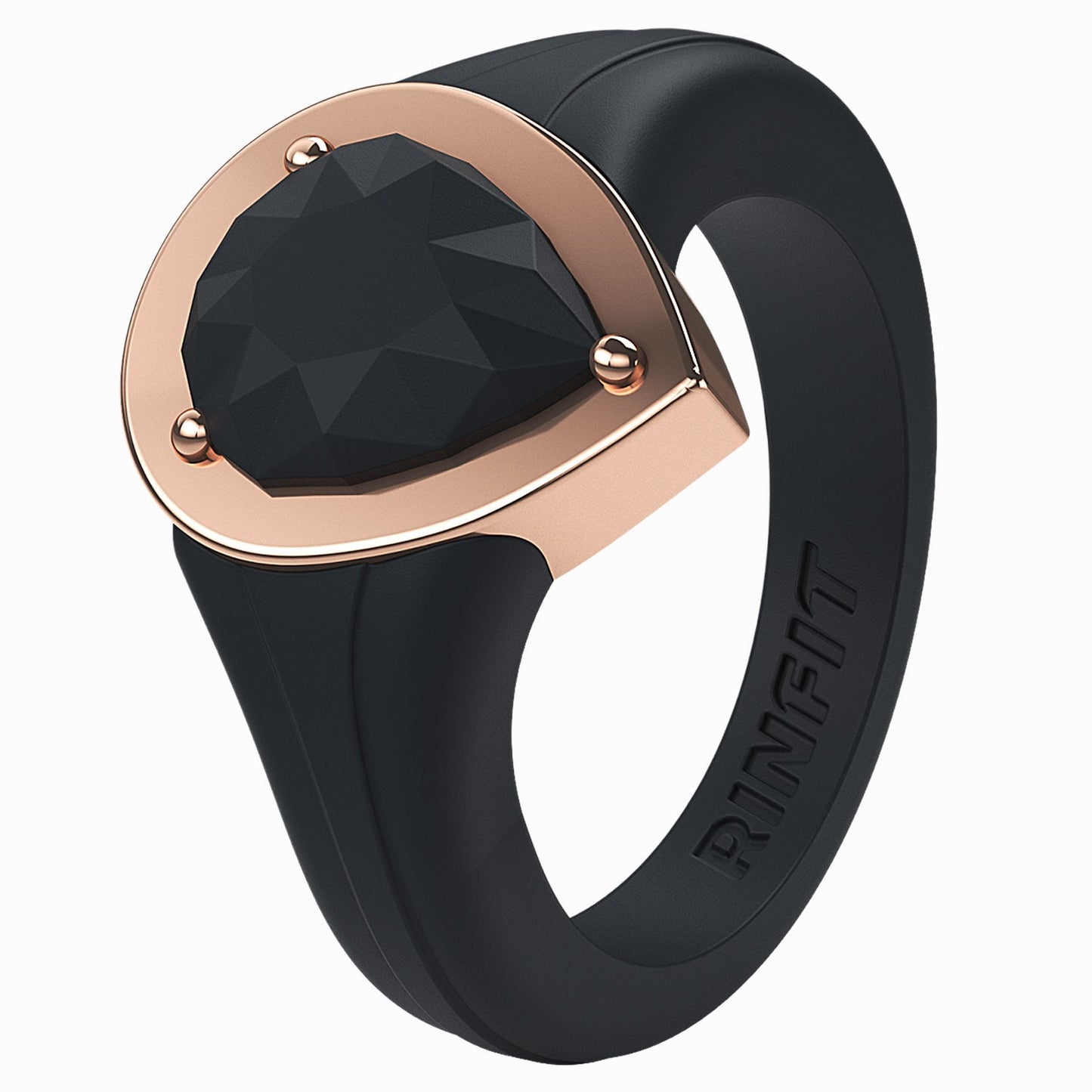 Silicone Rings with Metal Frame - Patented Design