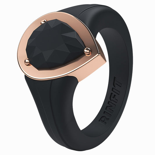 Silicone Rings with Metal Frame - Patented Design